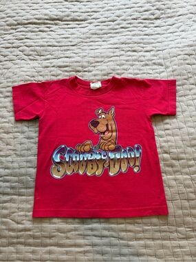 Vintage Scooby Doo Cartoon Network T-Shirt Size 7